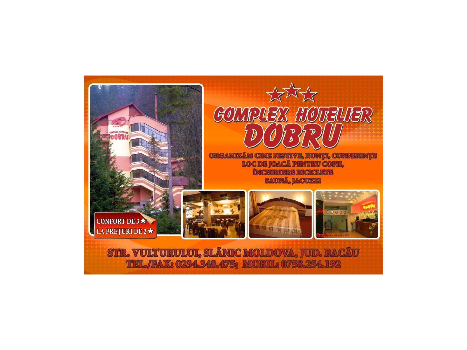 hotel dobru slanic moldova oferte